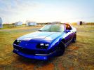 3rd generation blue 1990 Chevrolet Camaro V8 For Sale