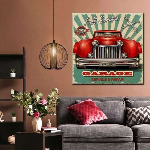 How To Create Wall Decor Out Of Favourite Camaro Picture