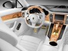 2012 Porsche Panamera Turbo S Stingray GTR Gold Interior