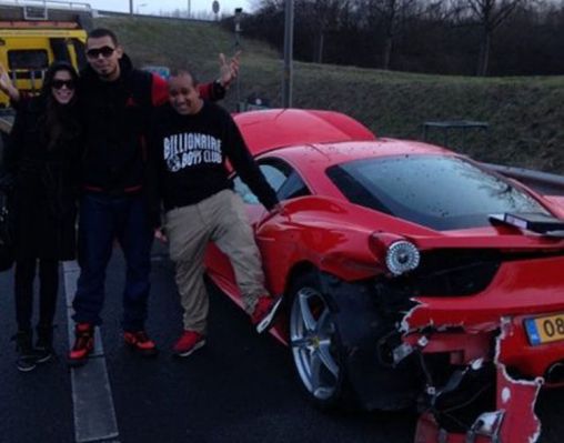 Ferrari 458 Italia wrecked in a few hours after purchase