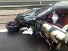 Porsche 997 Turbo crashed at 2013 Gumball 3000 road rally