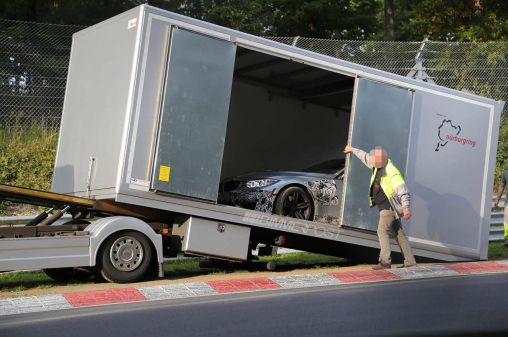 2014 BMW M3 Prototype’s crash at the Nurburgring track