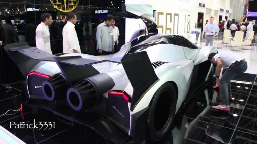 Devel Sixteen with 5000 hp and 560 km/h top speed!