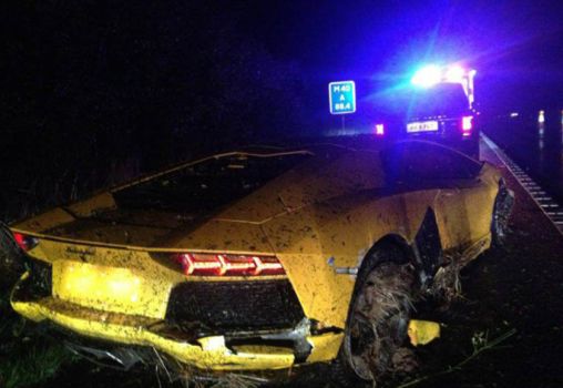 Three exotic sports cars crash accidents before Halloween