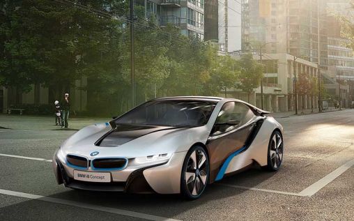 NEW EXCLUSIVE: BMW Hybrid Sports Car i8
