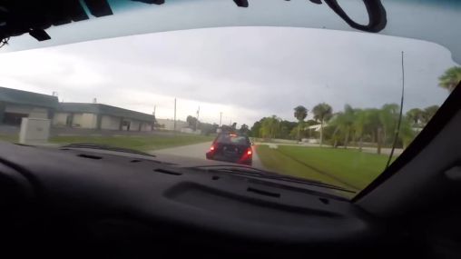 Epic road rage brake check on the road fails badly