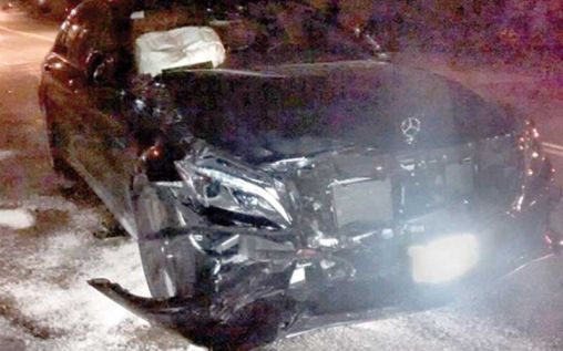Mercedes-Benz S63 & Audi R8 crash – Total damage $200,000