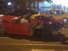 Very rare Ferrari 575M Superamerica brutal crash in China