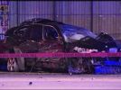 Lethal BMW Crash: Hits Police Car, Slams Into Building Lethal BMW Crash: Hits Police Car, Slams Into Building