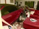 A 77-year-old man crashed his Ford Mustang into a house A 77-year-old man crashed his Ford Mustang into a house