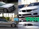 BMW E36 & E46 transformation into 4 series F32 or F82 M4 BMW E36 & E46 transformation into 4 series F32 or F82 M4