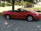 Red 1998 Chevrolet Camaro Z28 Convertible manual For Sale