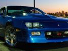 Blue 1986 Chevrolet Camaro Z28 low miles on engine For Sale