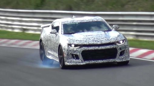 6th gen 2017 Camaro ZL1 Test Drive on the Nurburgring (video)