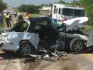 Two teens hospitalized after brutal white Camaro Z28 crash