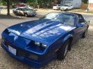 3rd gen blue 1989 Chevrolet Camaro T-tops automatic For Sale