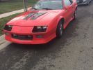 3rd gen red 1991 Chevrolet Camaro Z28 convertible For Sale