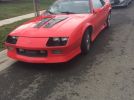 3rd gen red 1991 Chevrolet Camaro Z28 convertible For Sale