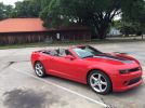 5th gen red 2015 Chevrolet Camaro RS convertible For Sale