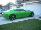 5th gen green 2010 Chevrolet Camaro 6spd manual V6 For Sale