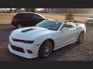 5th gen white 2014 Chevrolet Camaro 2SS convertible For Sale