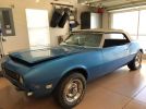 1st gen blue 1968 Chevrolet Camaro convertible V8 For Sale 1st gen blue 1968 Chevrolet Camaro convertible V8 For Sale