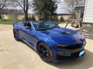 6th gen blue 2019 Chevrolet Camaro 2SS convertible For Sale