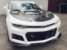 6th gen white 2018 Chevrolet Camaro ZL1 automatic For Sale