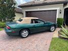 4th gen green 1995 Chevrolet Camaro Z28 convertible For Sale