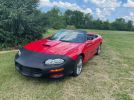 4th gen Bright Red 2001 Chevrolet Camaro Z28 convertible For Sale