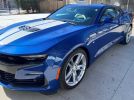 6th gen blue 2019 Chevrolet Camaro 2SS V8 automatic For Sale