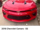 6th gen red 2016 Chevrolet Camaro SS convertible For Sale
