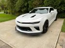 6th gen white 2018 Chevrolet Camaro 1SS coupe For Sale