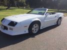 3rd gen white 1991 Chevrolet Camaro Z28 convertible For Sale