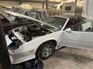 3rd gen white 1989 Chevrolet Camaro IROC-Z convertible For Sale