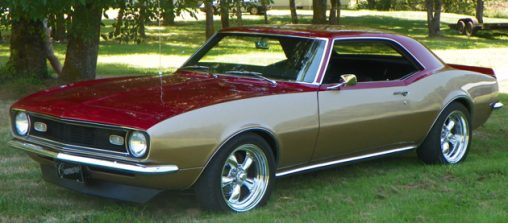 1968 Chevrolet Camaro Custom M-20 Muncie 4-Speed