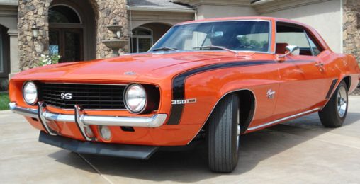1969 Chevrolet Camaro SS 350 Motor 4-Speed
