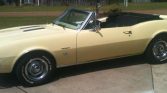 1967 Chevrolet Camaro Convertible SS 350 motor