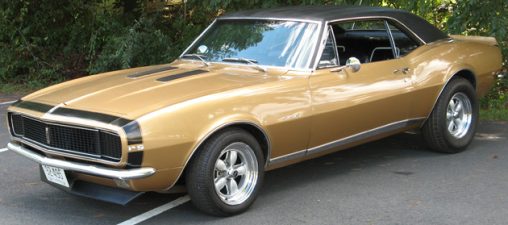1967 Chevrolet Camaro RS 327 motor automatic