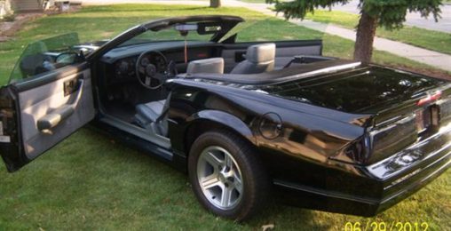 1988 Chevrolet Camaro Iroc-Z Convertible 5.0-liter