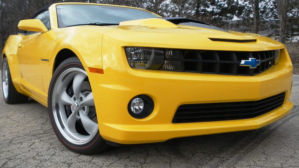 2012 Nickey Super Chevrolet Camaro Yellow cabrio for sale (1)