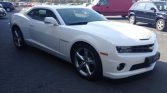 2013 Chevrolet Camaro Coupe 6.2 V8 White Exterior for sale (8)