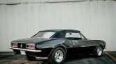 1967 Chevrolet Camaro Convertible black 4spd 345hp for sale (2)
