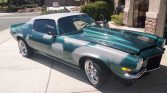 Green 1971 Chevrolet Camaro Rust Free V8 402 CI For Sale (1)