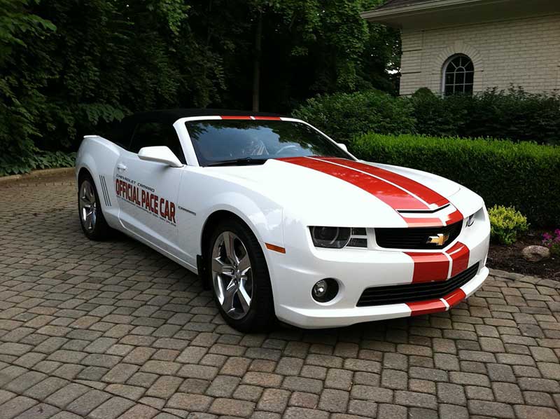 White 2011 Chevrolet Camaro Rsss Pace Car 550 Hp Sold Camarocarplace