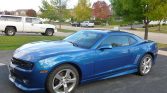 2010 Chevrolet Camaro 2LT RS Aqua Blue Metallic For Sale (6)