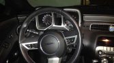 2011 Chevrolet Camaro 2SS black with white racing stripes For Sale (5)