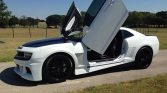 Custom white 2010 Chevrolet Camaro SS low mileage For Sale (1)