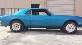 Restored Blue 1968 Chevrolet Camaro 327cid motor 275hp For Sale (2)