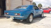 Restored Blue 1968 Chevrolet Camaro 327cid motor 275hp For Sale (4)
